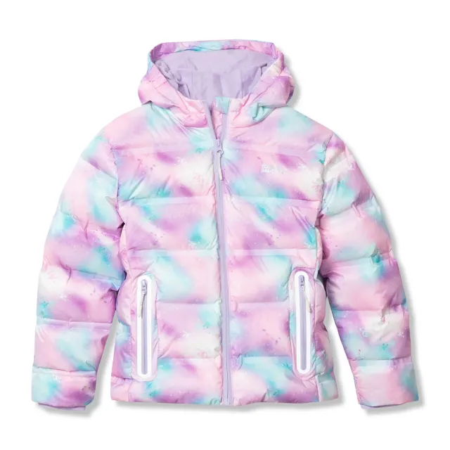 Eddie Bauer Classic Down 2.0 palton fete lila puf natural
