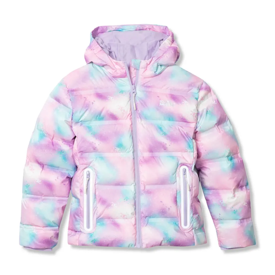 Eddie Bauer Classic Down 2.0 palton fete lila puf natural