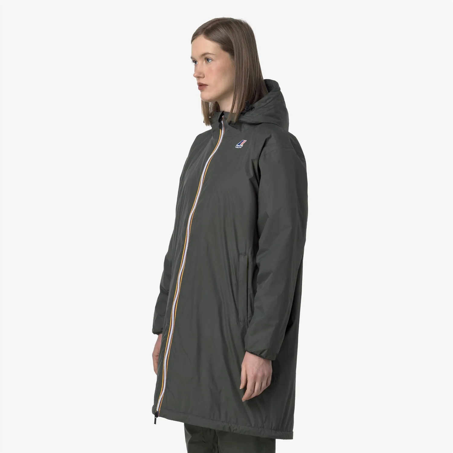 K-Way Le Vrai 4.0 Eiffel Warm geaca verde inchis Primaloft