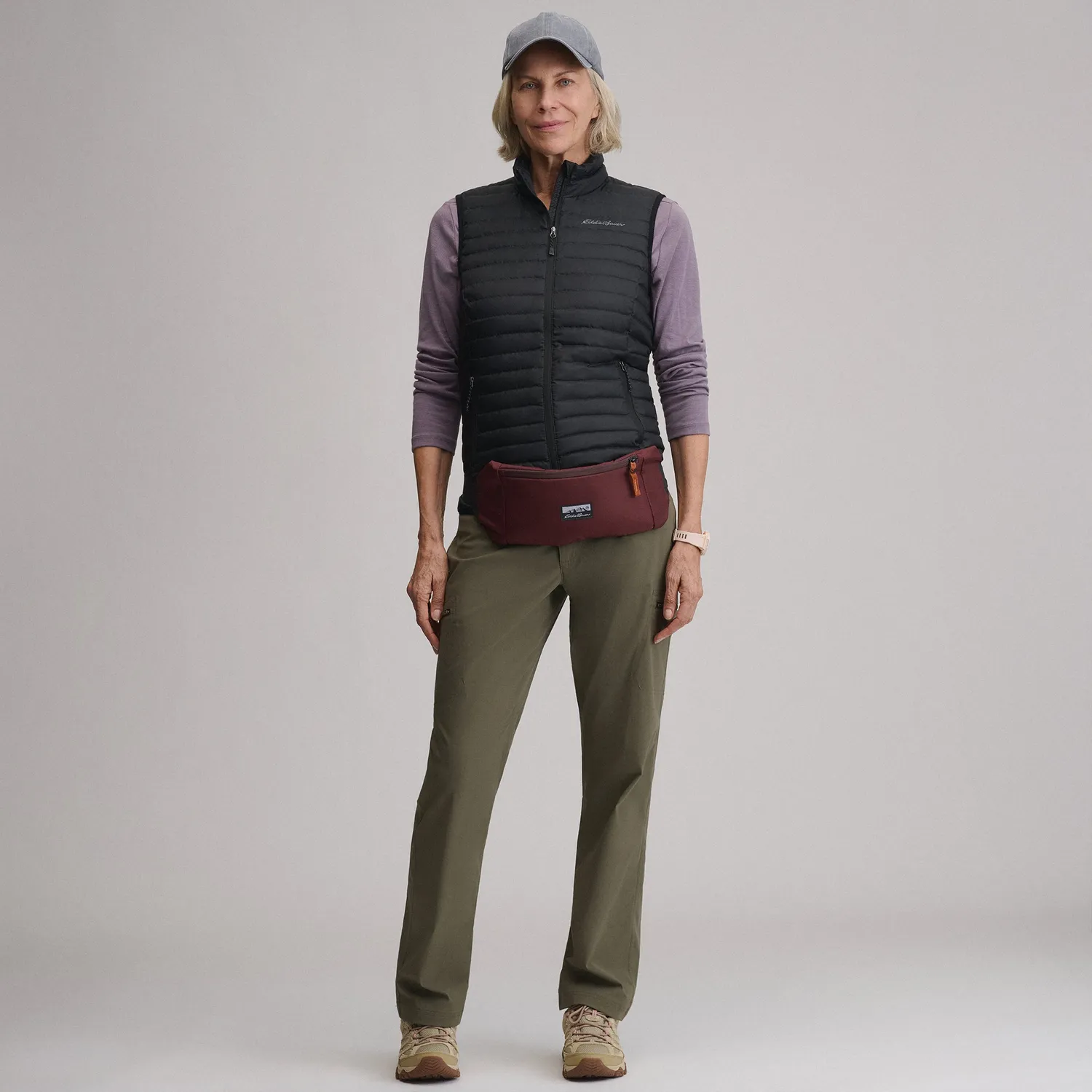 Eddie Bauer Microlight Down vesta puf Azure usoara
