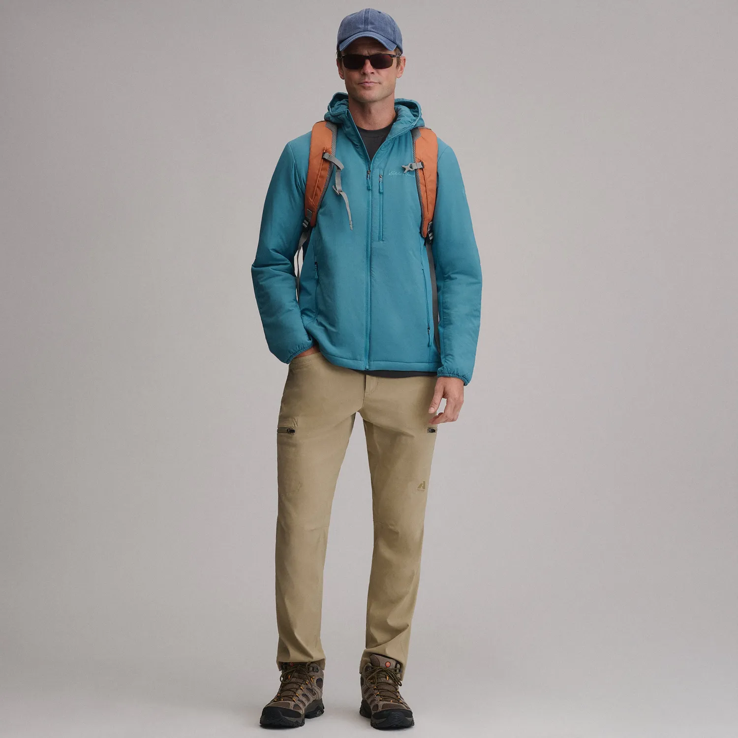 Eddie Bauer Astro-Air geaca barbati neagra calduroasa