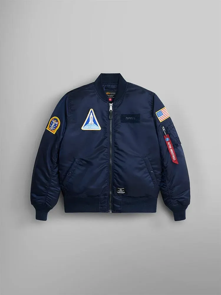 Alpha Industries NASA MA-1 Gen II geacă bomber Replica Blue