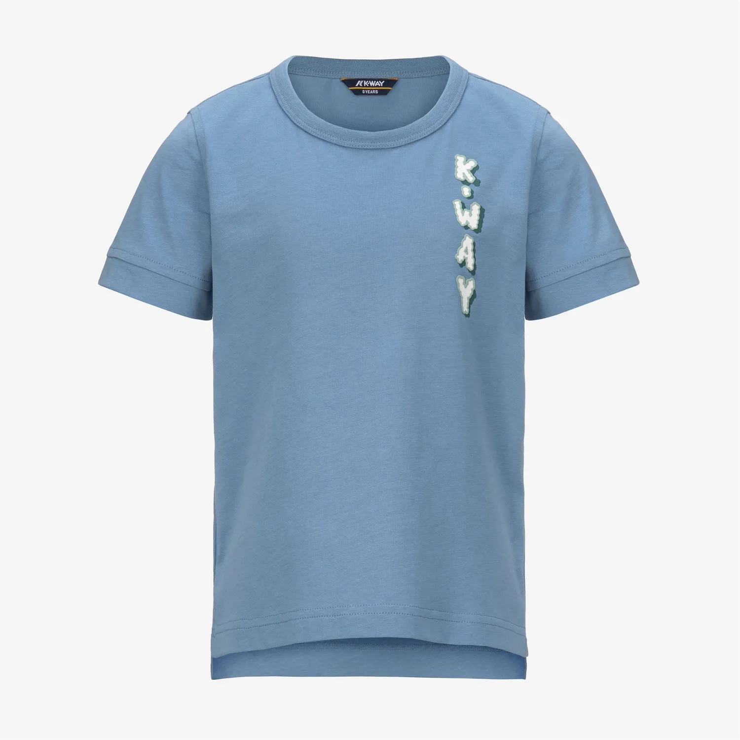 K-Way Emel Cloudy tricou fete Blue Allure bumbac