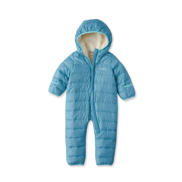 Eddie Bauer Infant Down Snowsuit combinezon bebe bleumarin