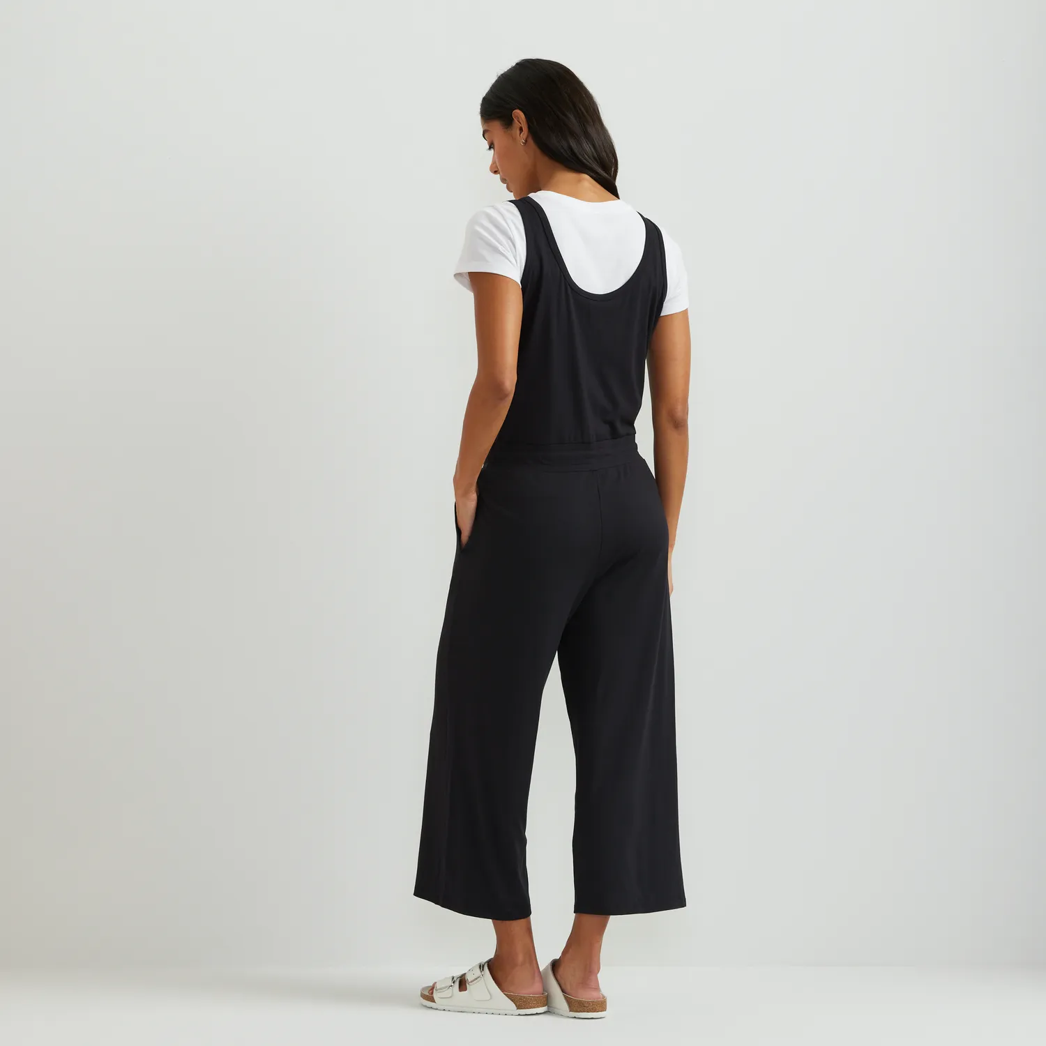 Eddie Bauer Sightseer Knit salopetă damă neagră tricot