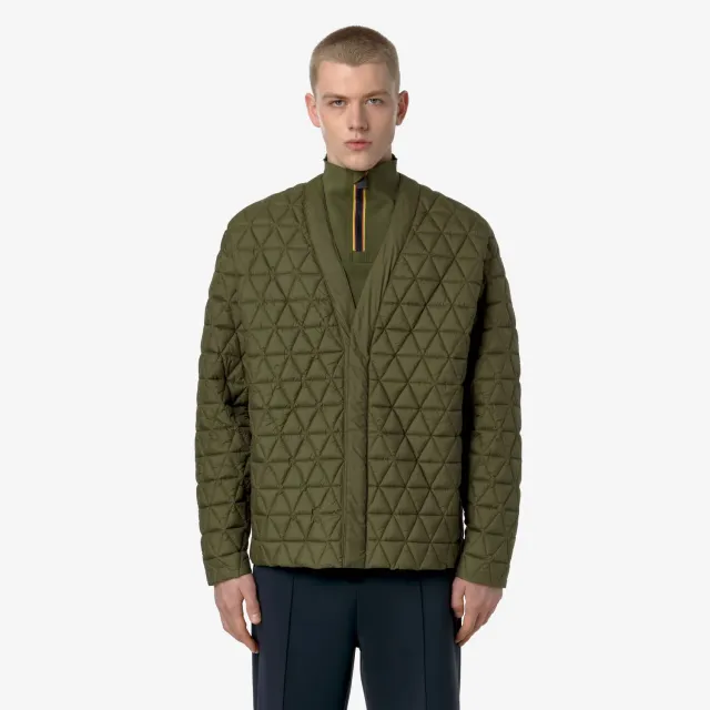 K-Way Cardy K11616W geaca unisex verde matlasata