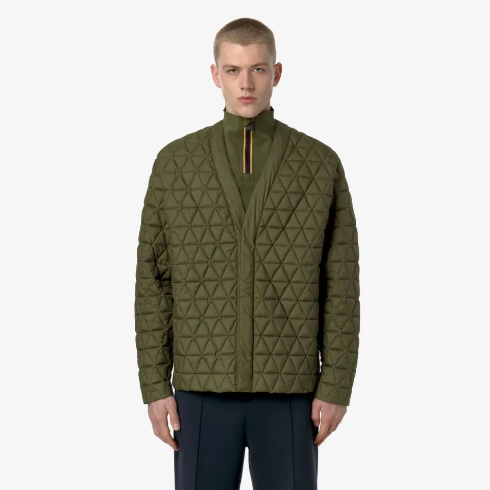 K-Way Cardy K11616W geaca unisex verde matlasata