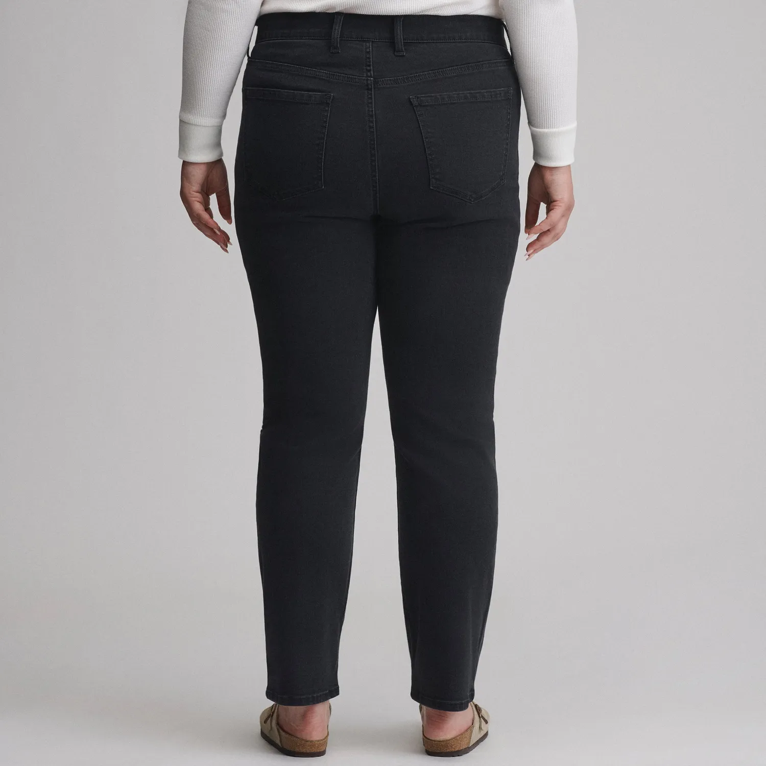Eddie Bauer Venture Stretch High-Rise blugi dama negri talie inalta