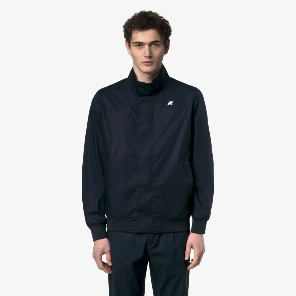 K-Way Arsene Cotton 3Layers geaca albastru bomber
