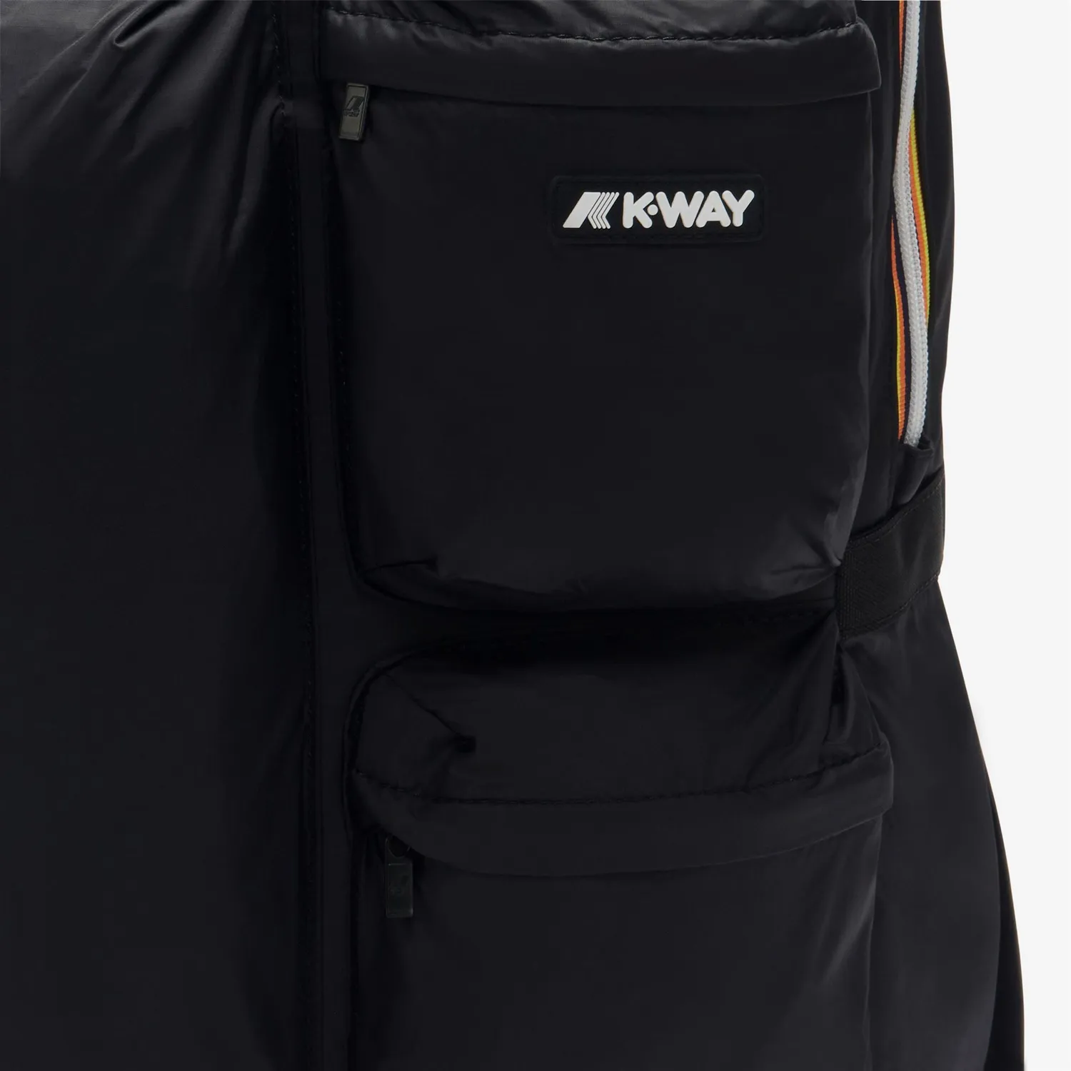 K-Way Ambert rucsac negru Black Pure impermeabil