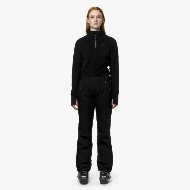 K-Way Bonneval pantaloni dama negri ski impermeabili