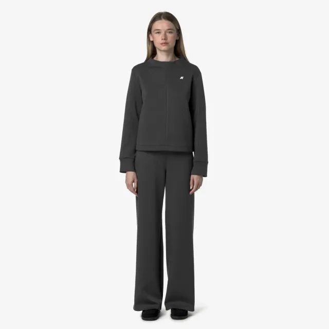K-Way Loire Light Spacer pantaloni dama gri evazati