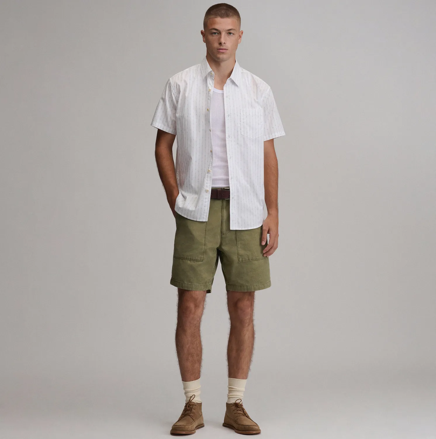 Eddie Bauer Interbay pantaloni scurți Alder bumbac