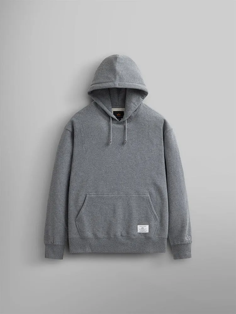 Alpha Industries Essential hanorac negru bumbac unisex
