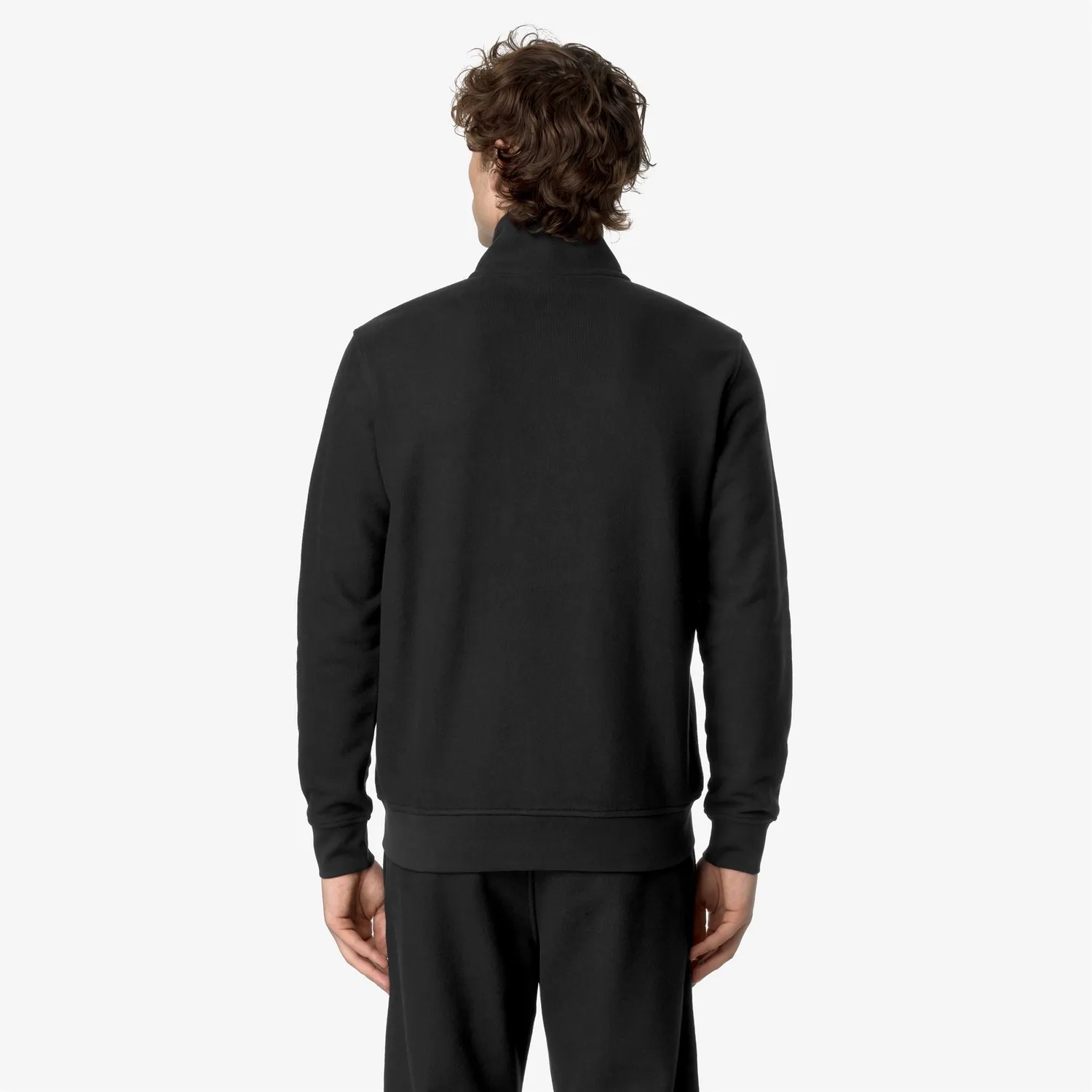 K-Way Finn Heavy Fleece geaca barbati negru polar gros