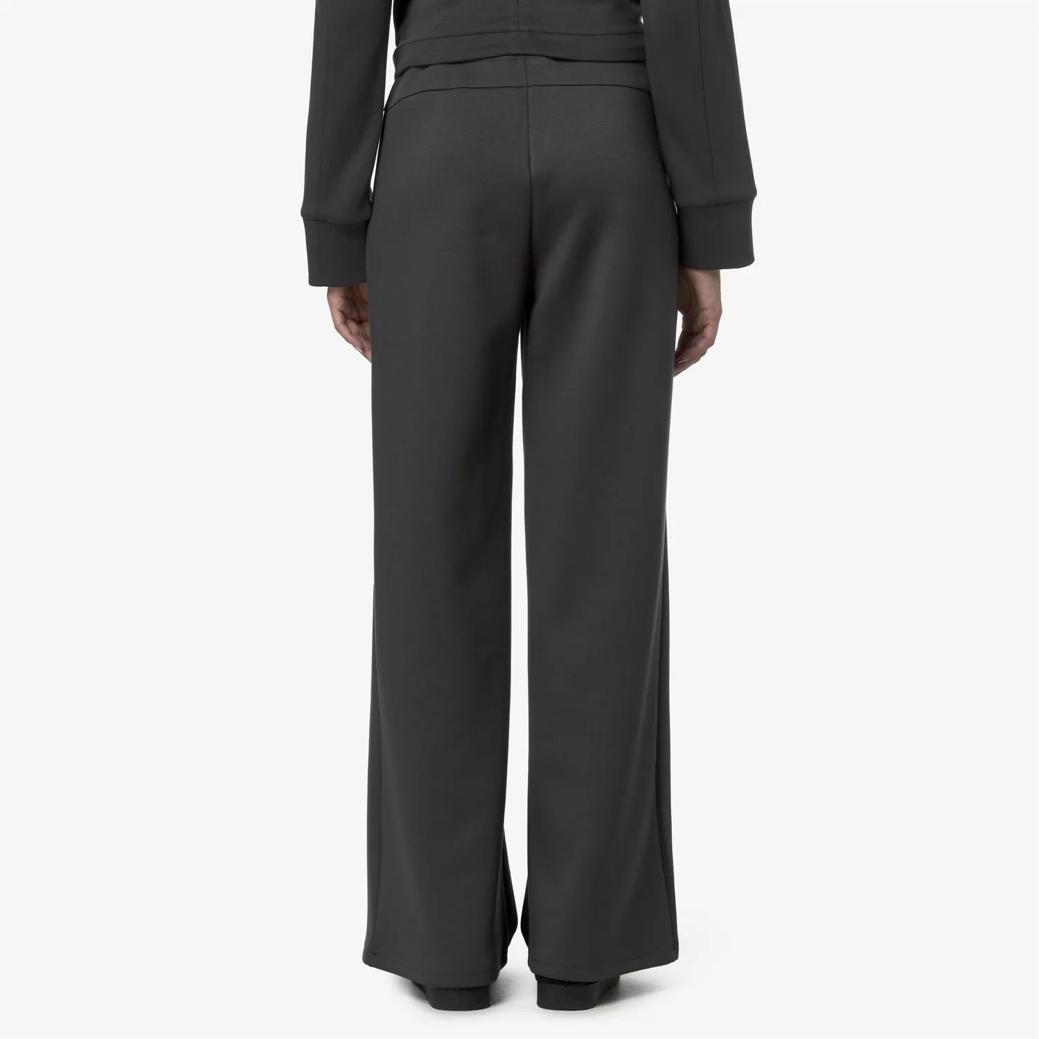 K-Way Loire Light Spacer pantaloni dama gri evazati