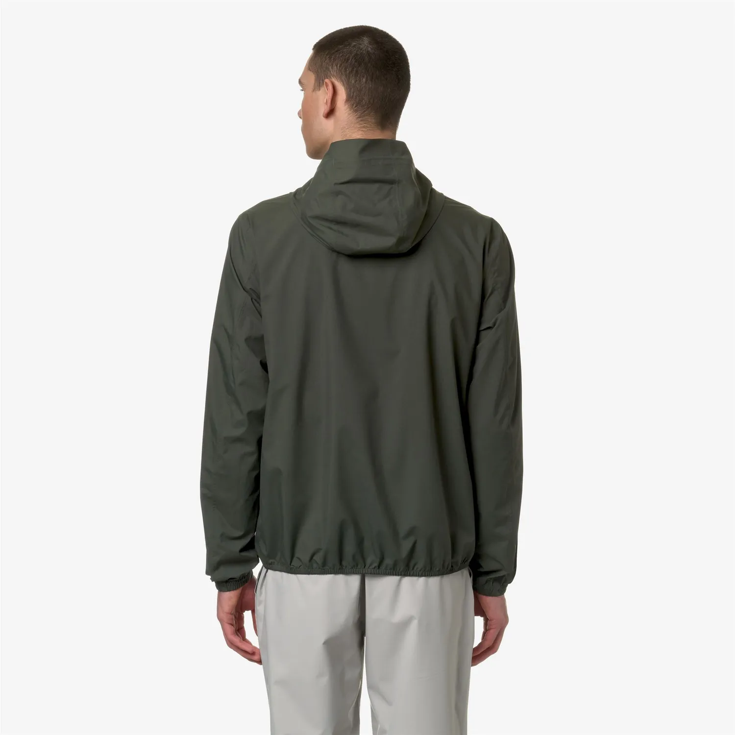 K-Way Jack Stretch Dot geaca barbati Green Blackish slim