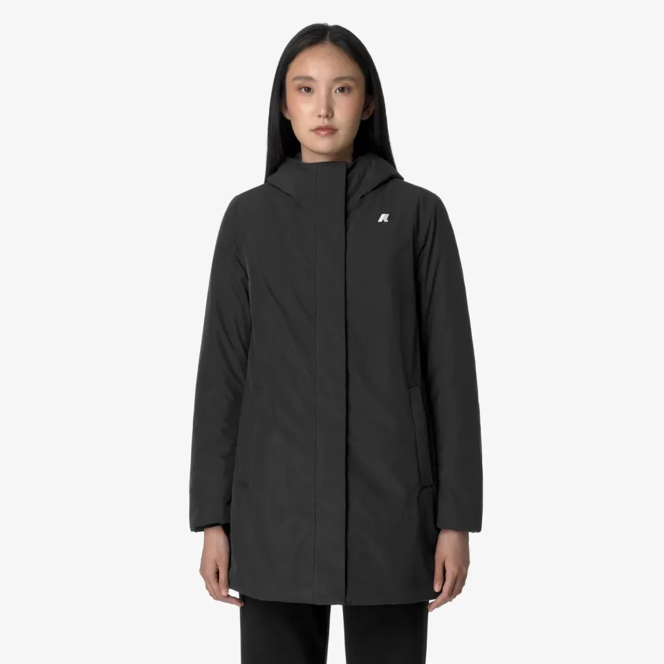 K-Way Sophie Soft Touch Marmotta geaca dama neagra impermeabila