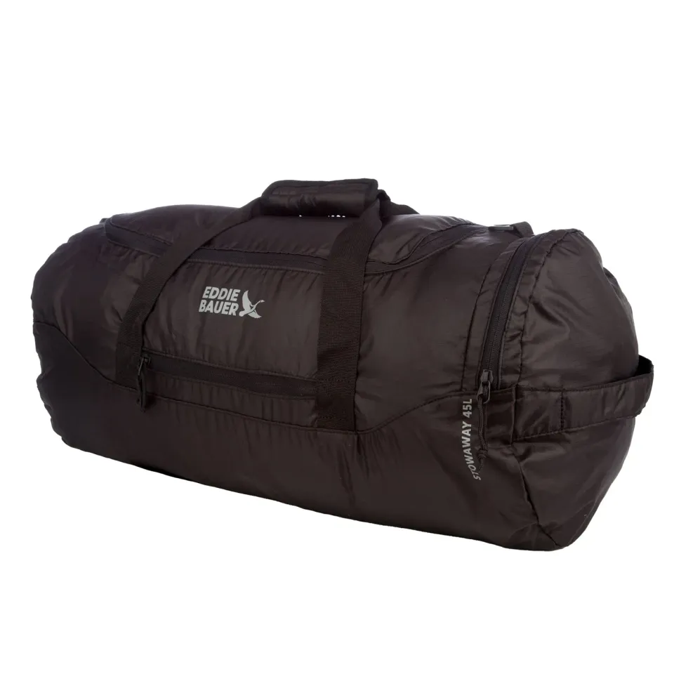 Eddie Bauer Stowaway 45L geanta voiaj Onyx impermeabila