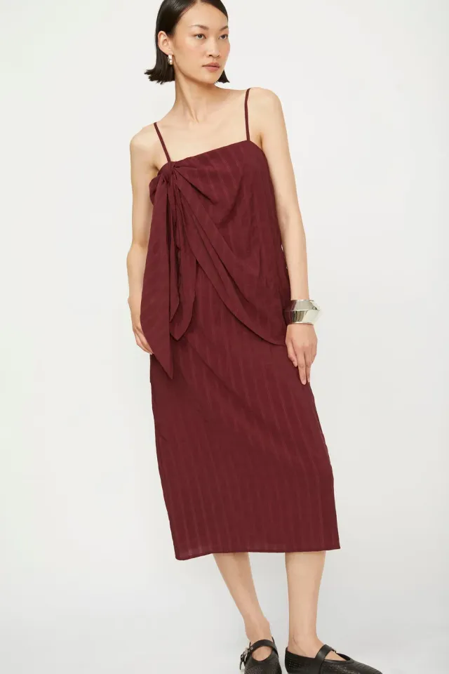 Isabelle Blanche rochie carouri royal brown S