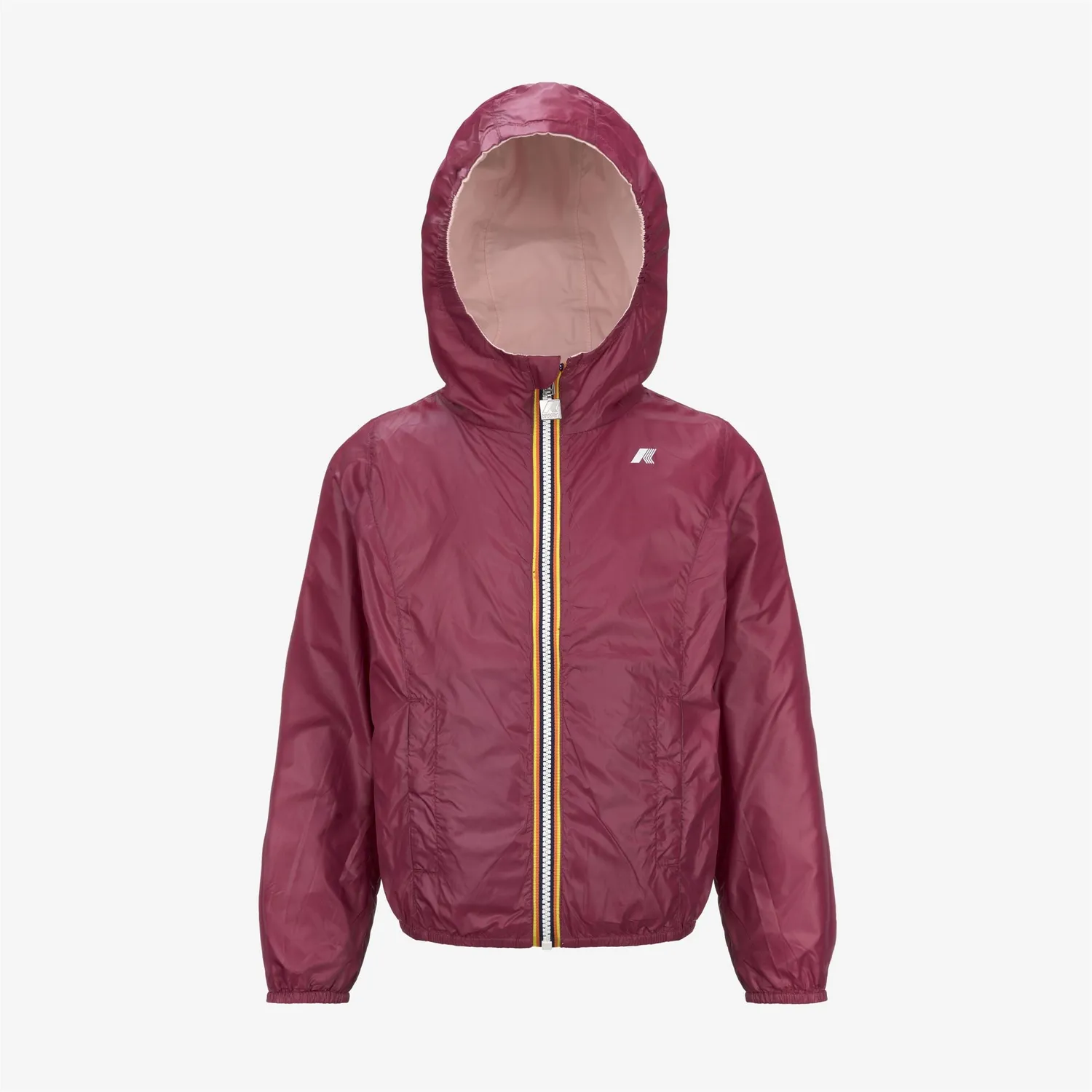 K-Way Lily Plus.2 Double geaca fete roz reversibila
