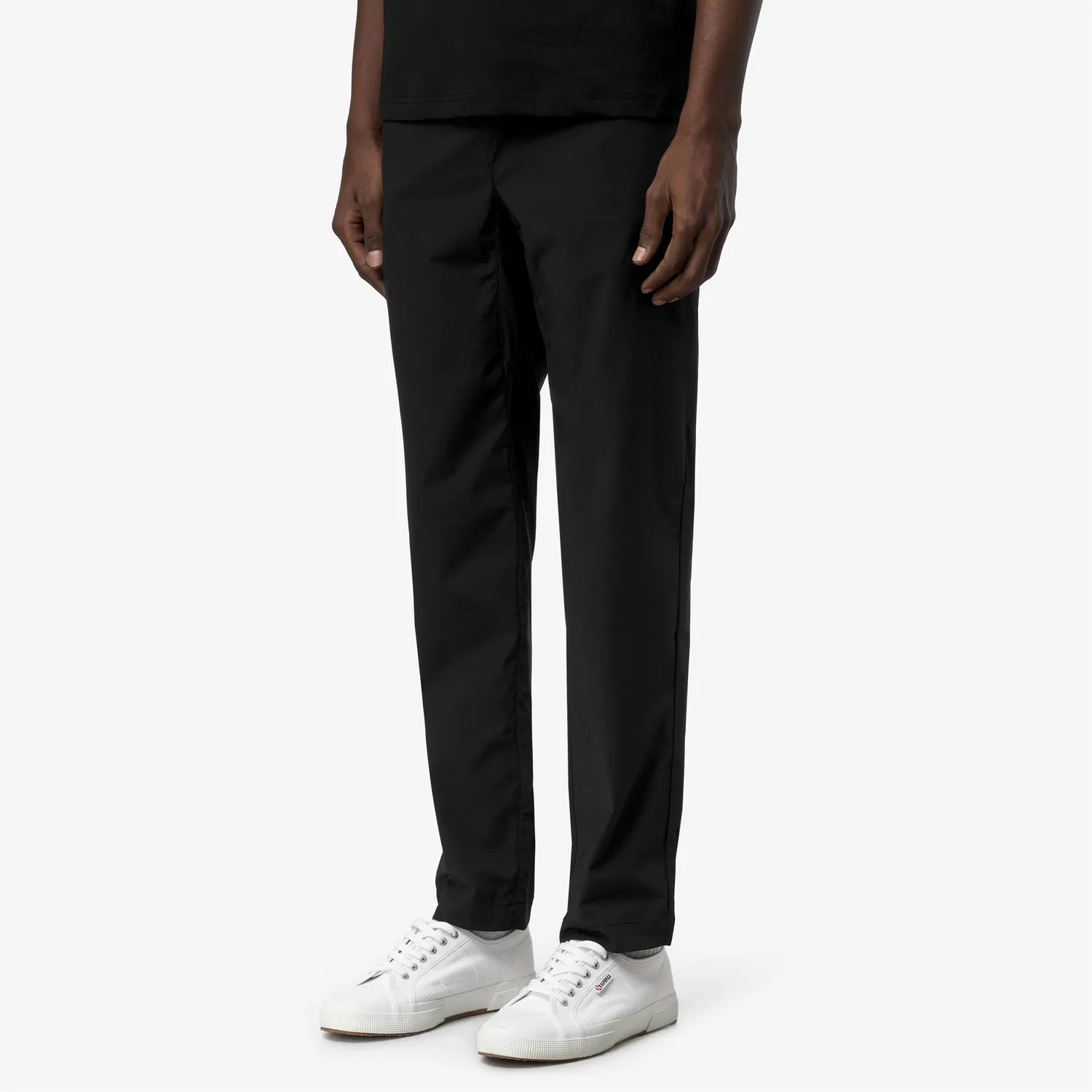 K-Way Merager Travel pantaloni unisex Black Pure packable