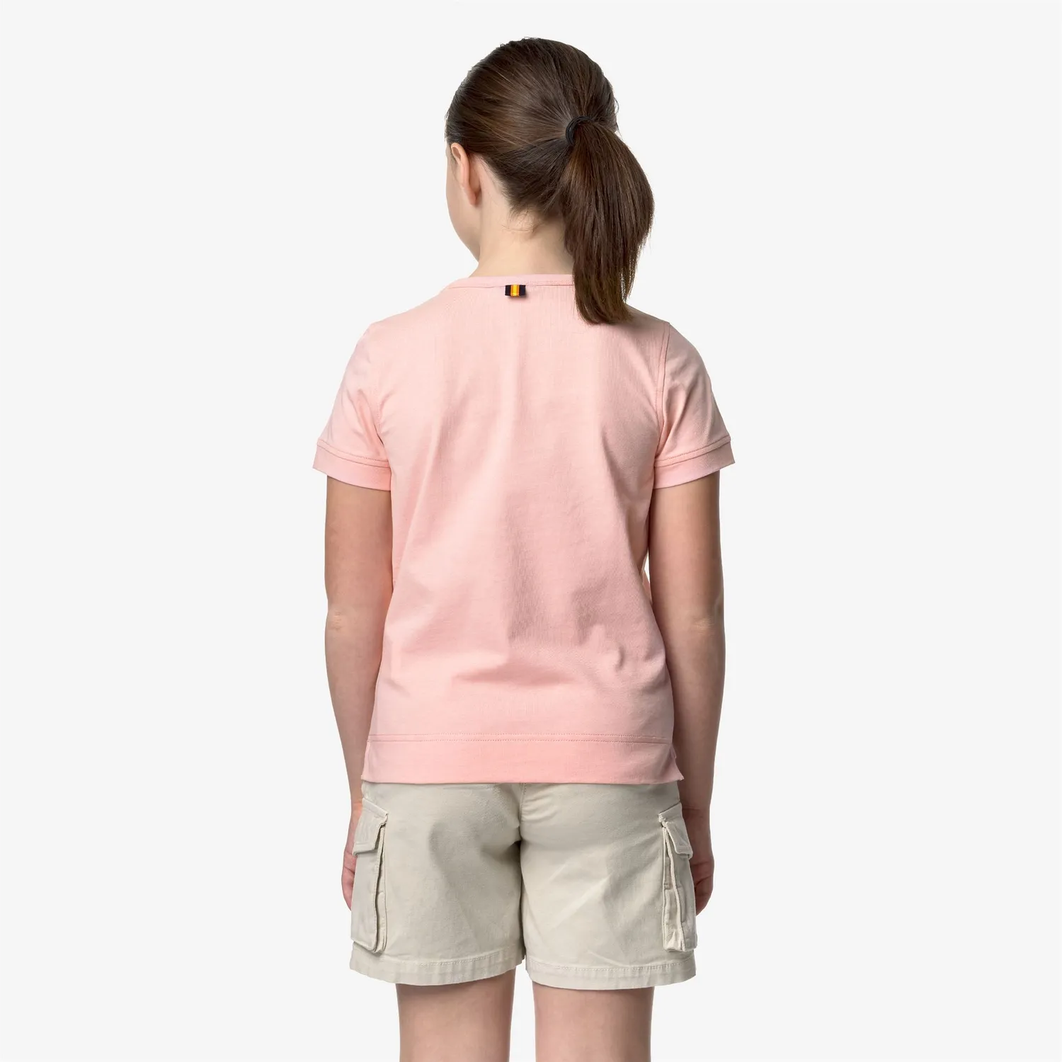 K-Way Emel Graphic tricou fete roz bumbac 100%