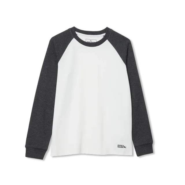 Eddie Bauer Thermal bluza copii Egret maneca lunga