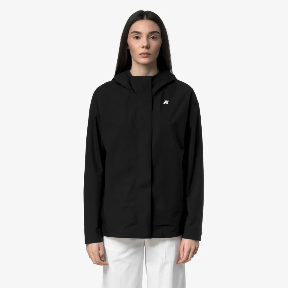 K-Way Rose Stretch 2L geacă damă negru impermeabilă