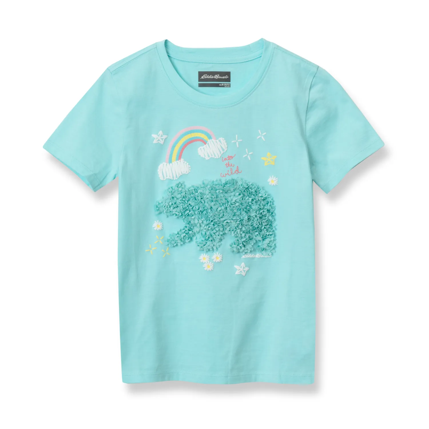 Eddie Bauer Girls Graphic tricou fete bleumarin bumbac