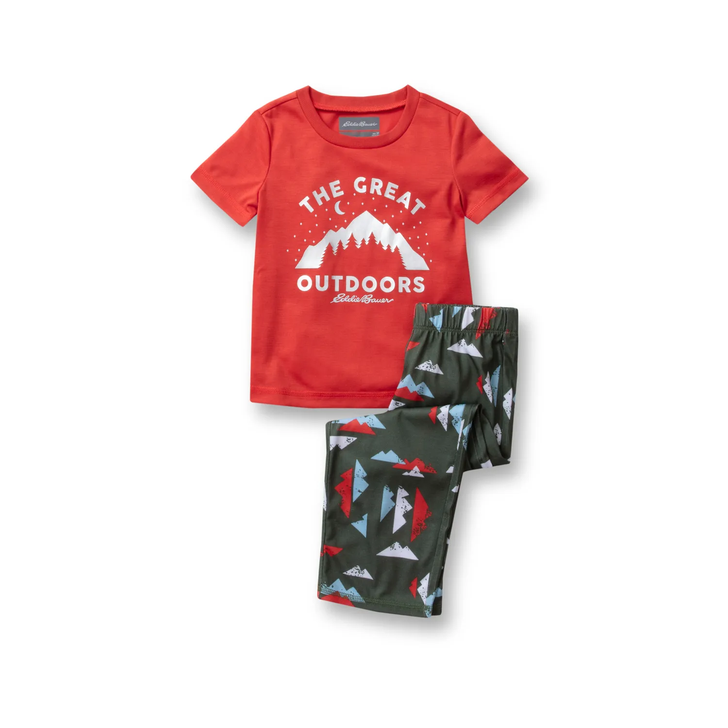 Eddie Bauer Toddler Boys Loose Fit Sleep Set pijama bleumarin moale