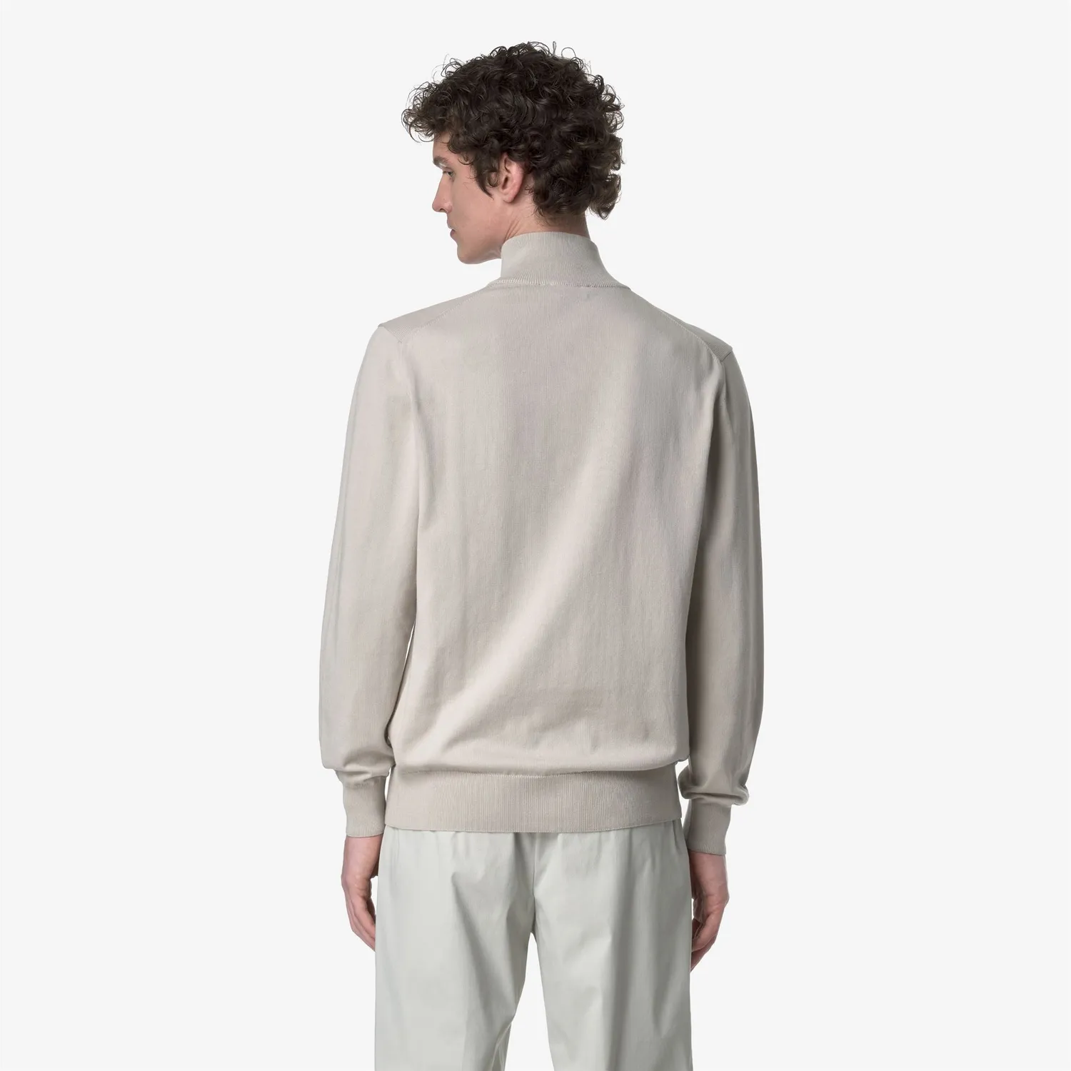 K-Way Finny Cotton PS cardigan barbati bej bumbac