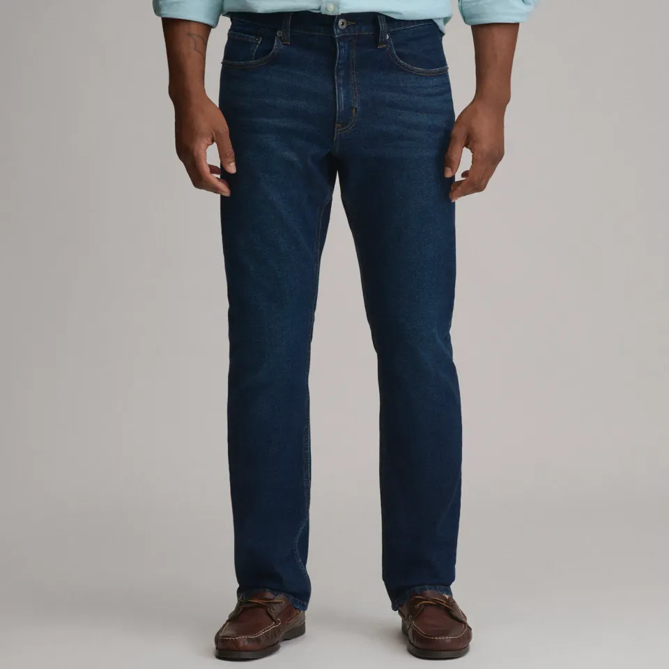 Eddie Bauer Eddie's Flex Jean Straight blugi barbati indigo