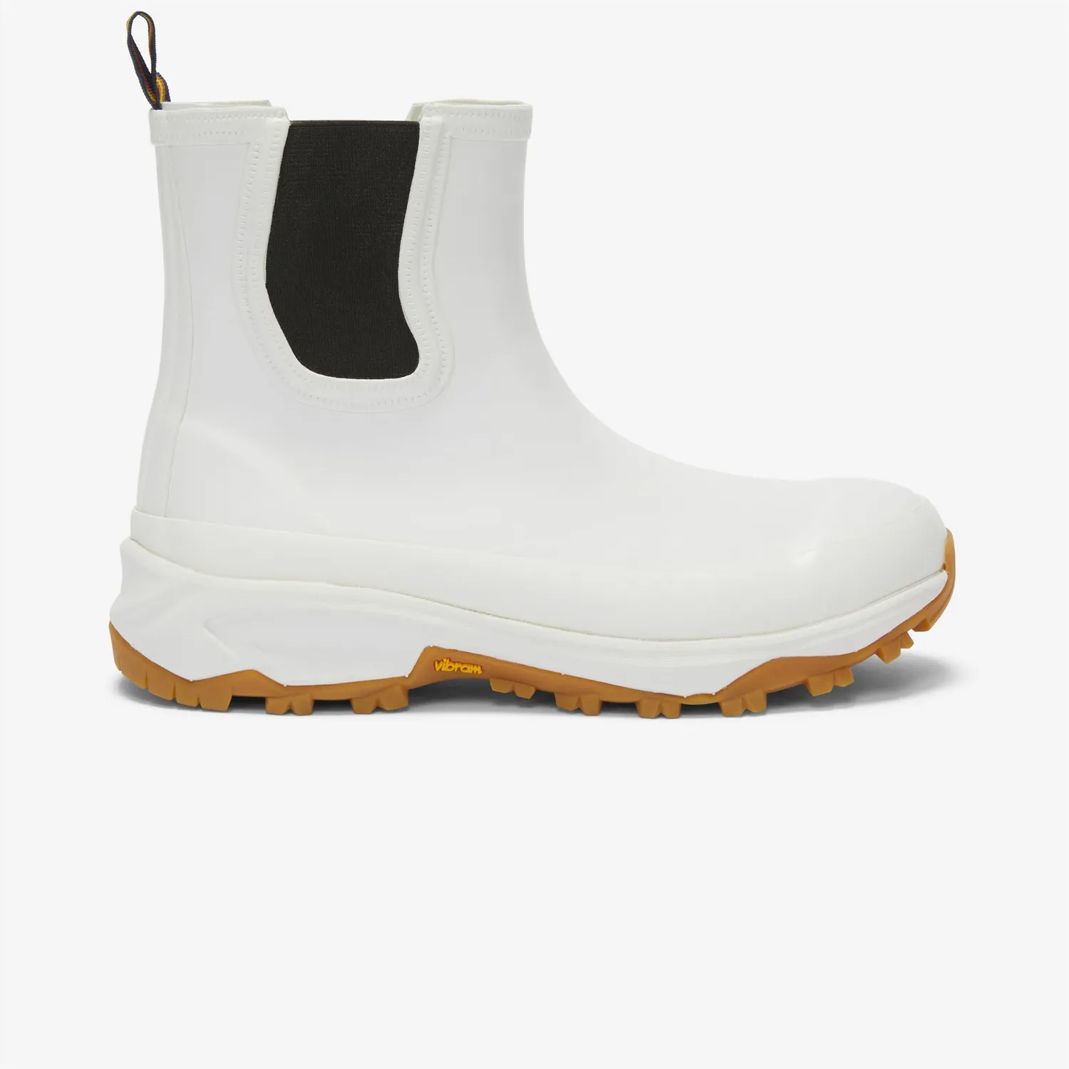 K-Way Raimond cizme ploaie unisex albe cauciuc