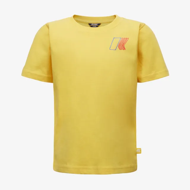 K-Way Odom K41266W tricou galben băieți bumbac