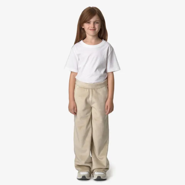K-Way Jenny Velour Polar pantaloni fete bej caldurosi