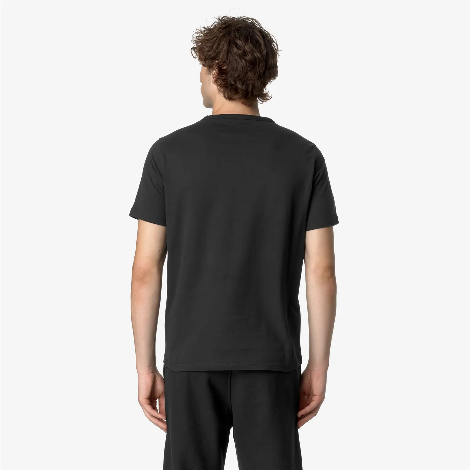 K-Way Odom tricou barbati negru din bumbac