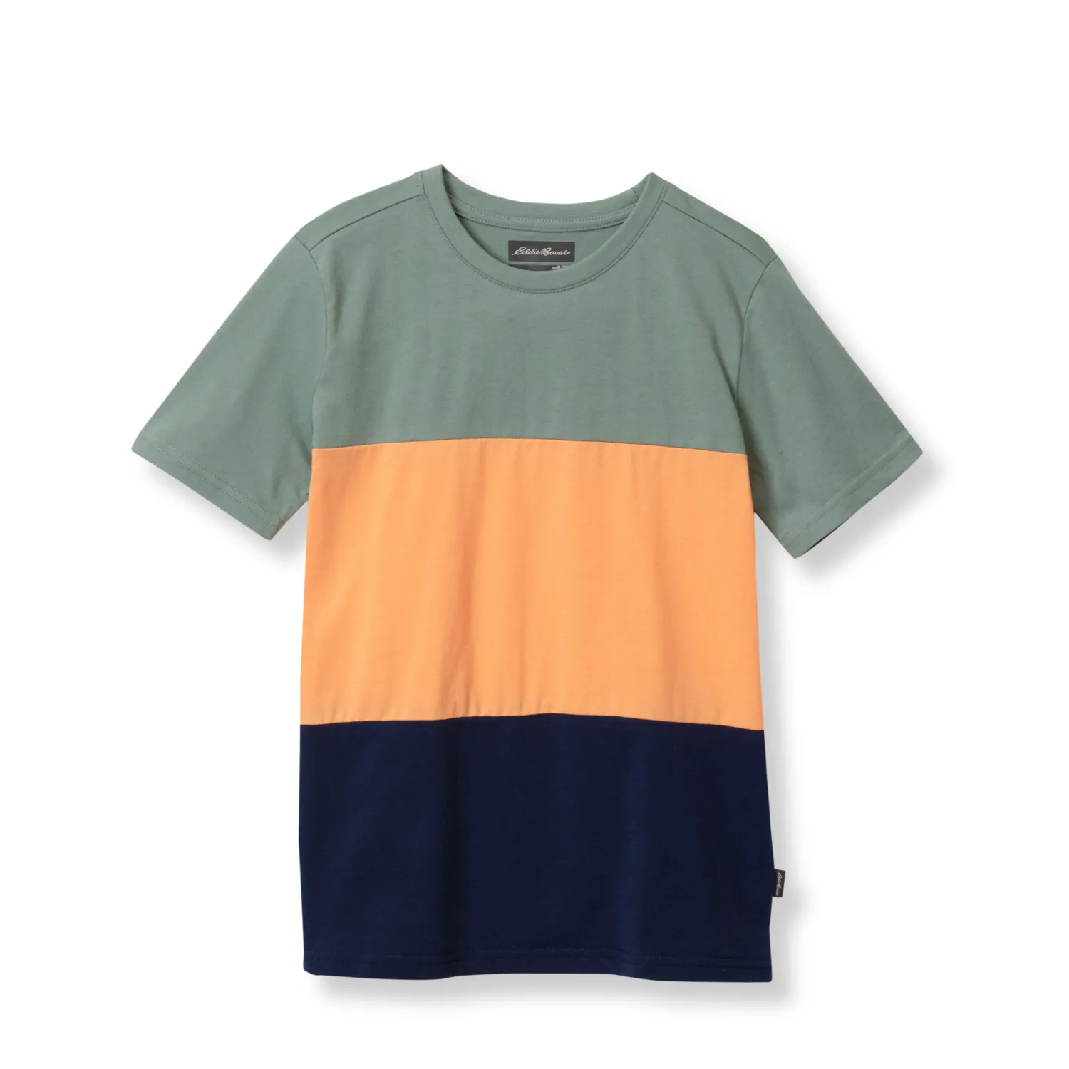 Eddie Bauer Colorblock tricou băieți NAVY BLUE