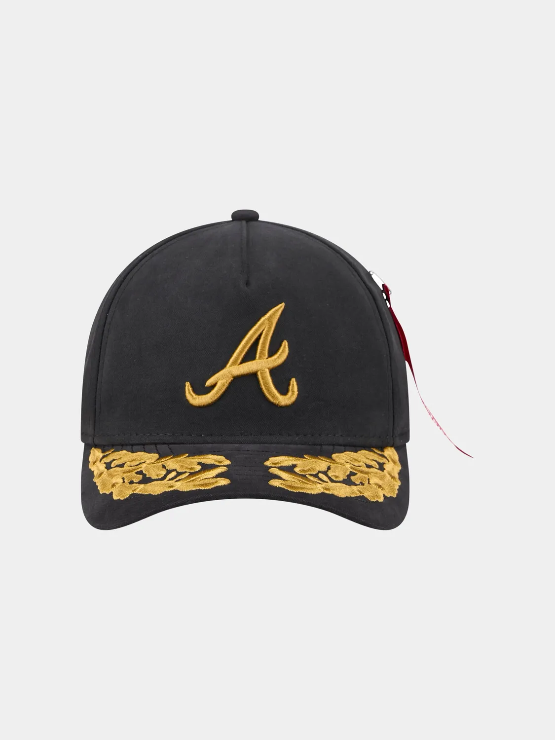Alpha Industries Atlanta Braves sapca neagra reglabila