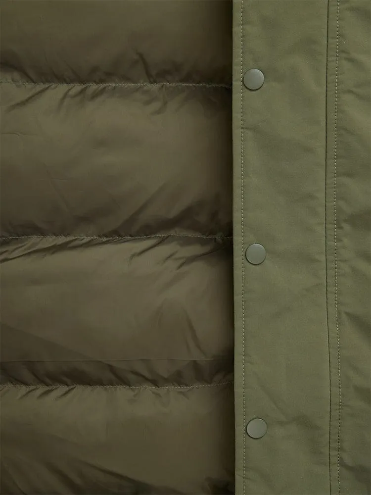 Alpha Industries N-2B Altitude parka verde foarte caldă