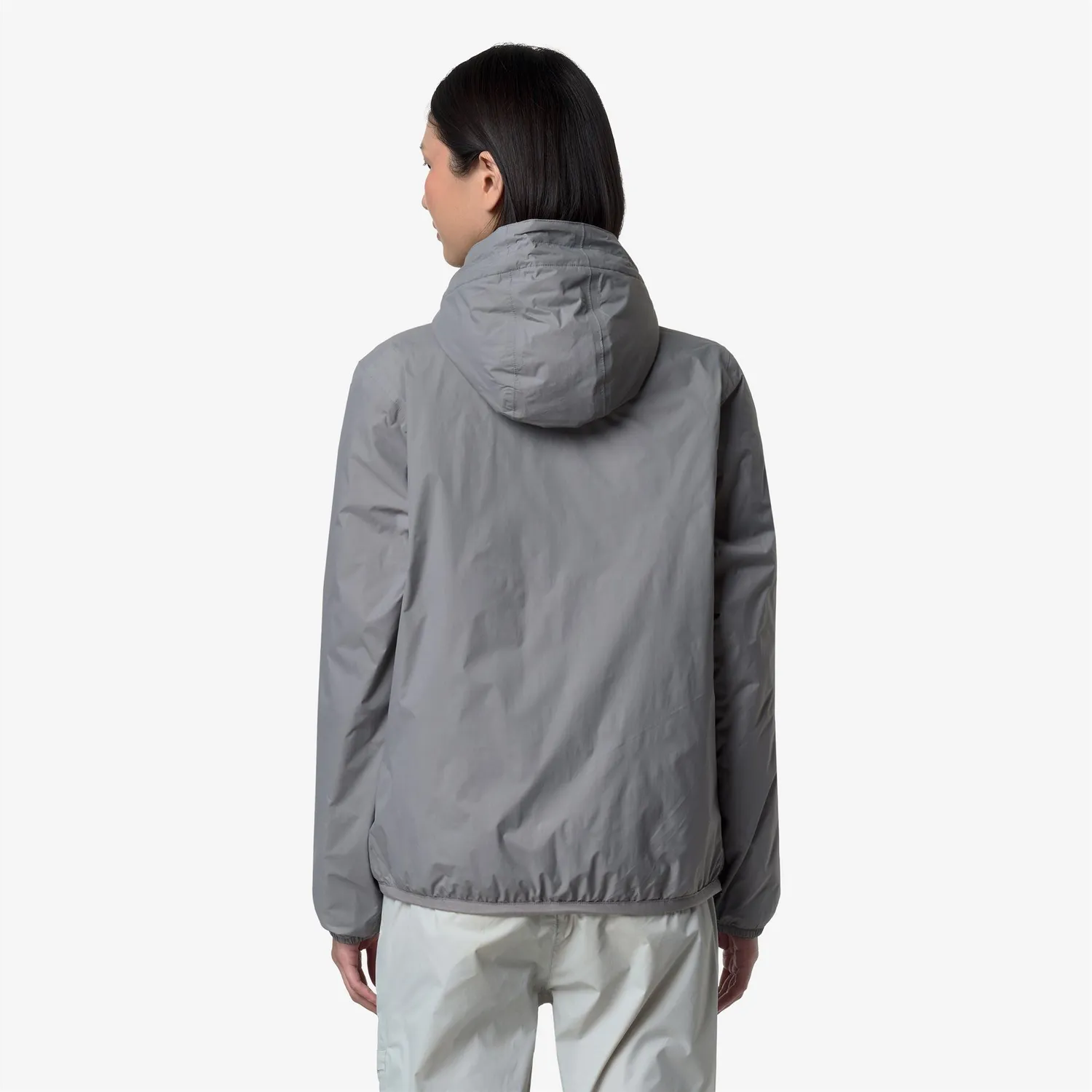 K-Way Le Vrai 4.0 Claude Warm geaca unisex gri impermeabila