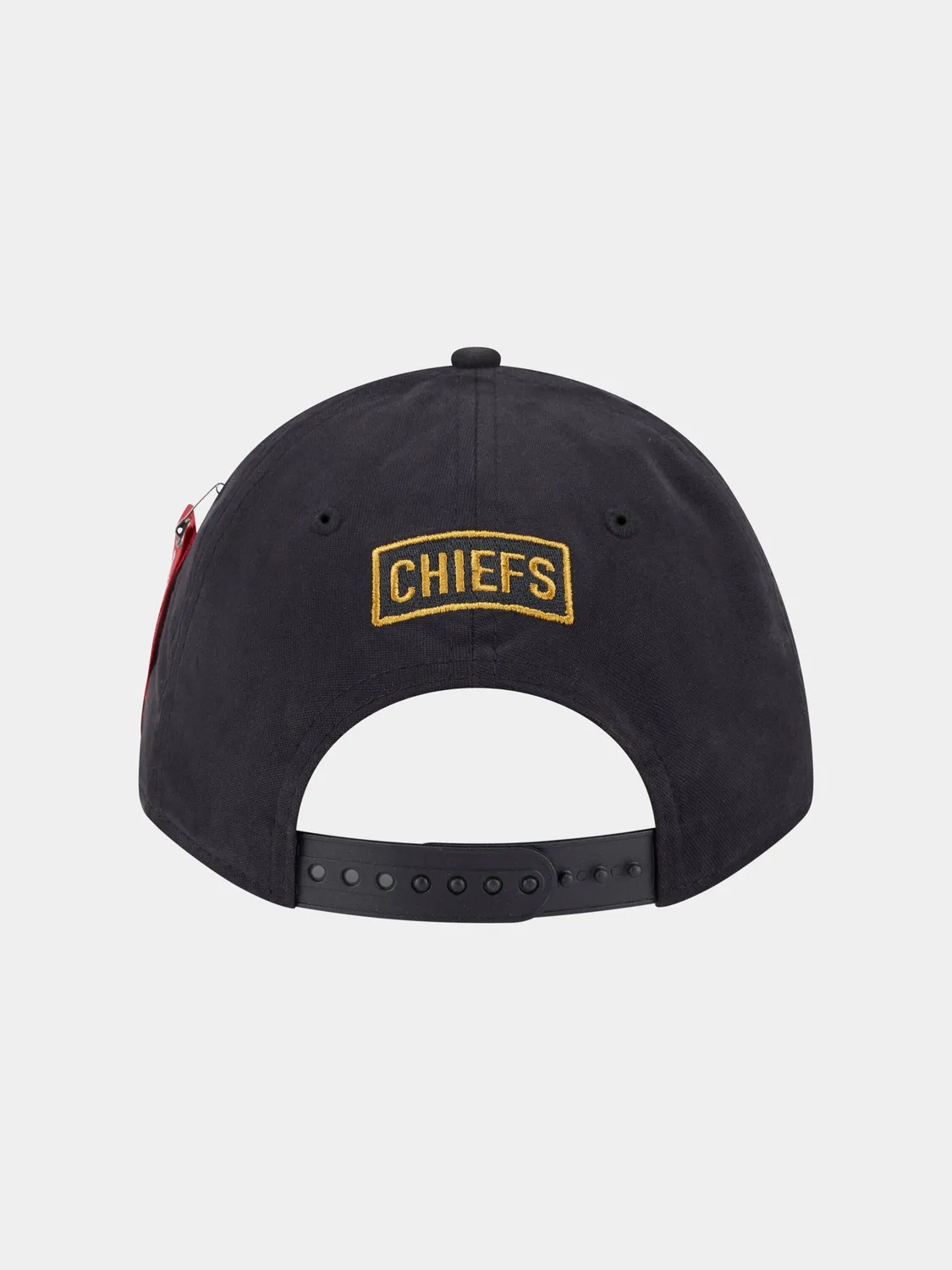 Alpha Industries Chiefs 940 șapcă neagră ajustabilă