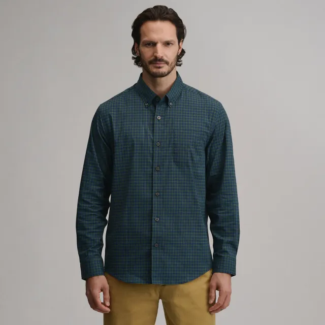 Eddie Bauer Voyager 2.0 camasa barbati albastra calcare usoara