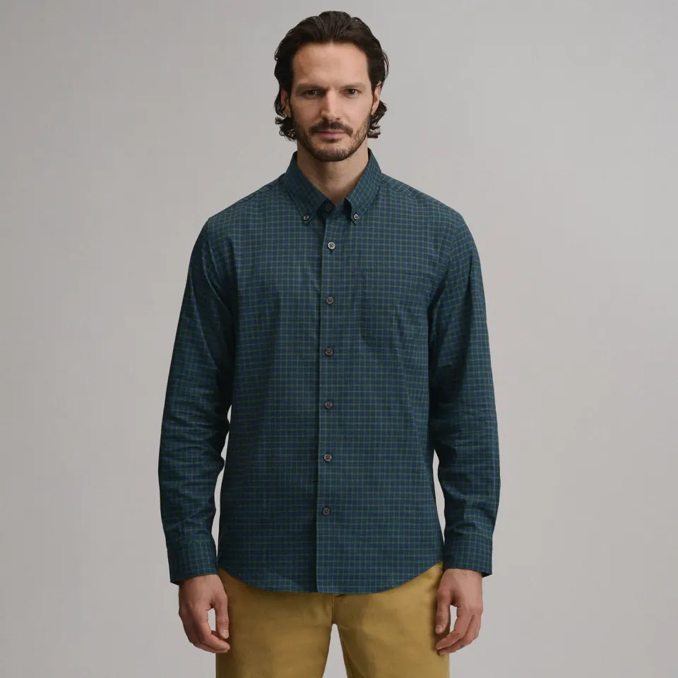 Eddie Bauer Voyager 2.0 camasa barbati albastra calcare usoara