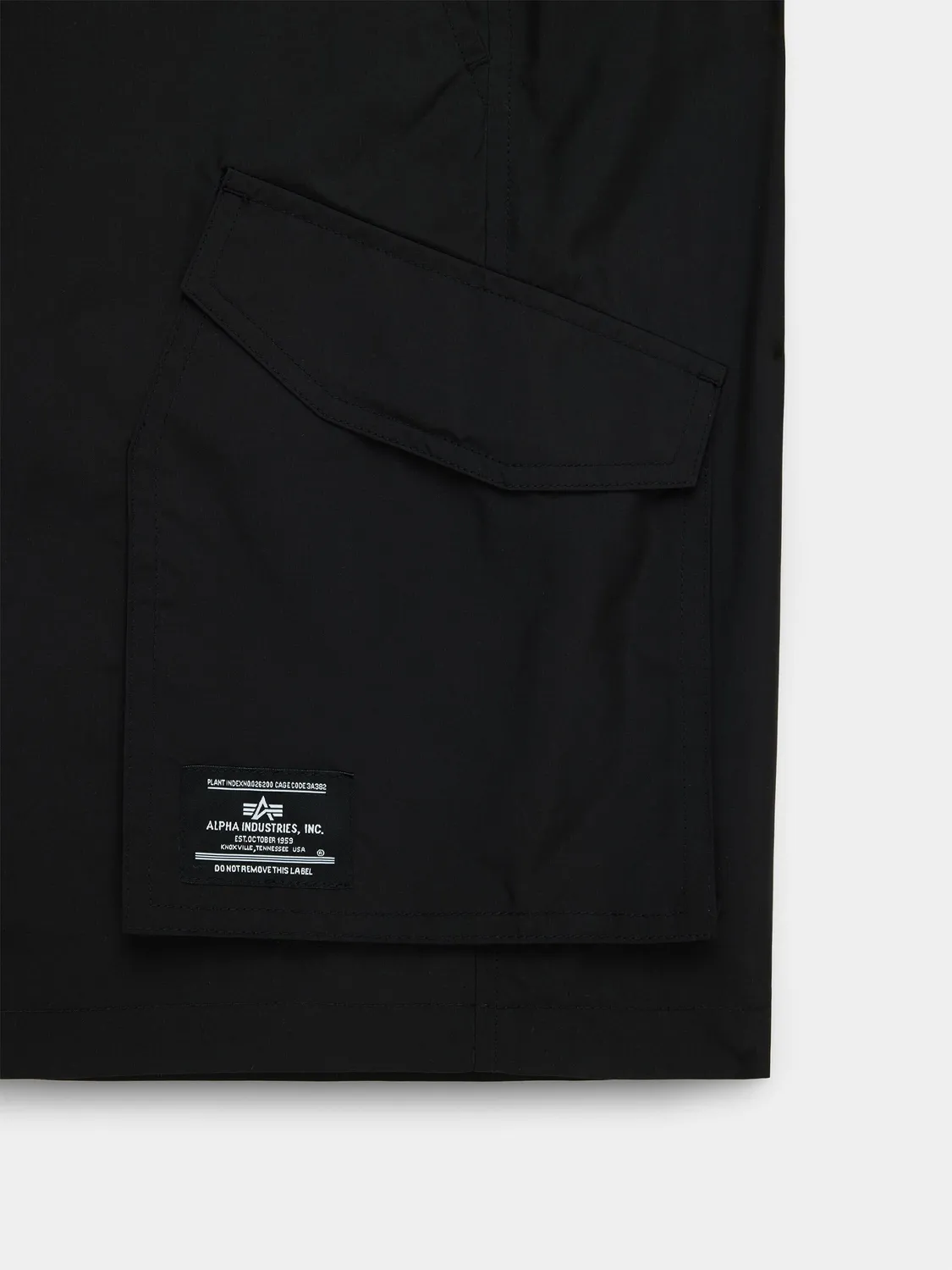 Alpha Industries CWU 36/P pantaloni scurti negri cargo