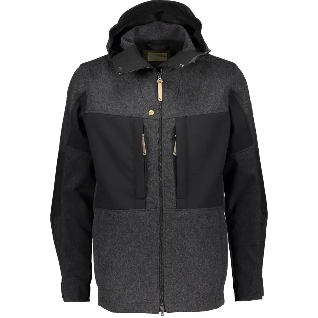 Sasta Roihu Wool geaca Dark Grey vanatoare lana reciclata