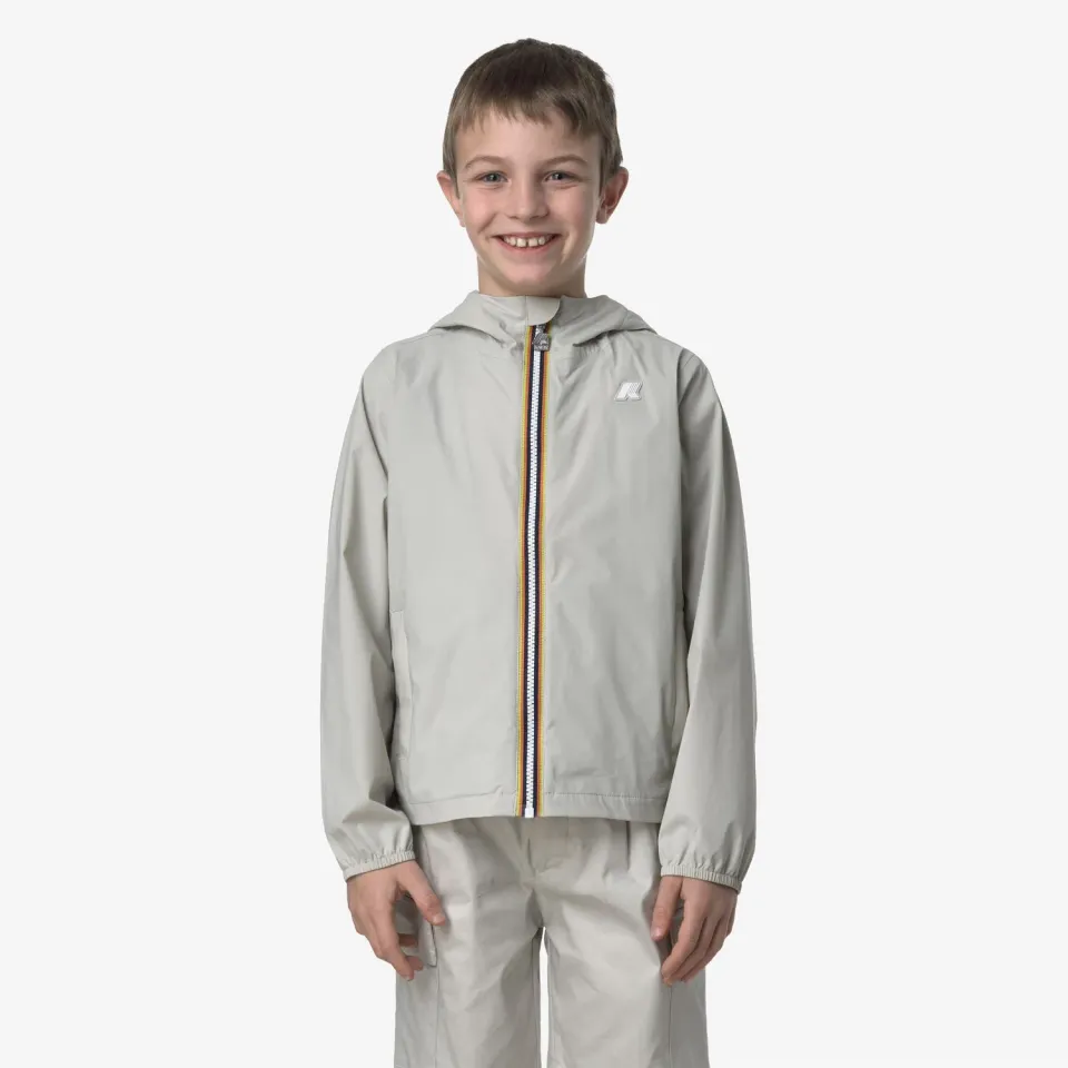 K-Way Jack Stretch Nylon Jersey geaca baieti bej impermeabila