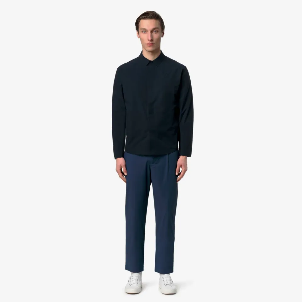 K-Way Ailty Light Tech PL pantaloni chino albastri