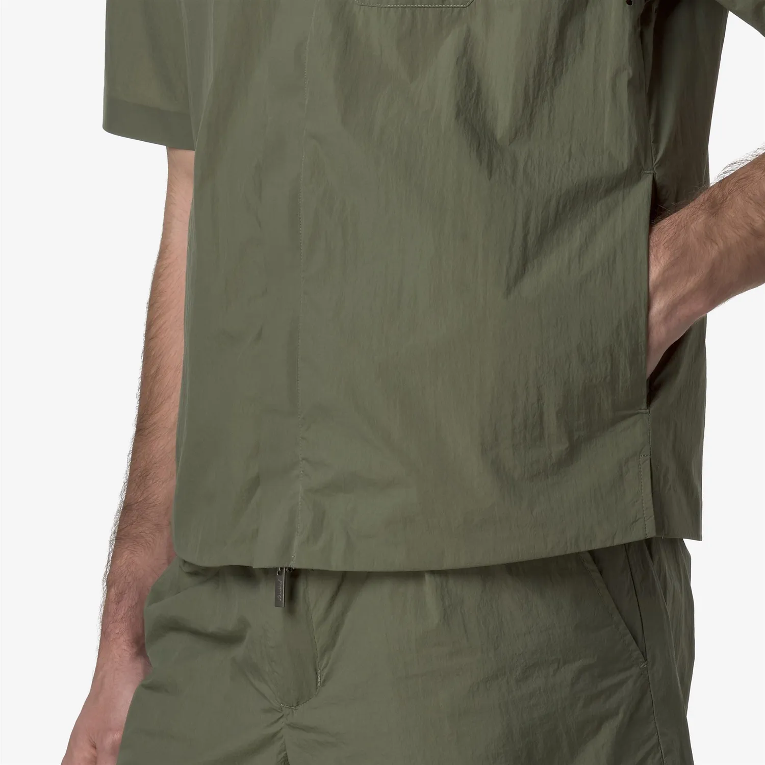 K-Way Licon cămașă bărbați verde ultralight UV