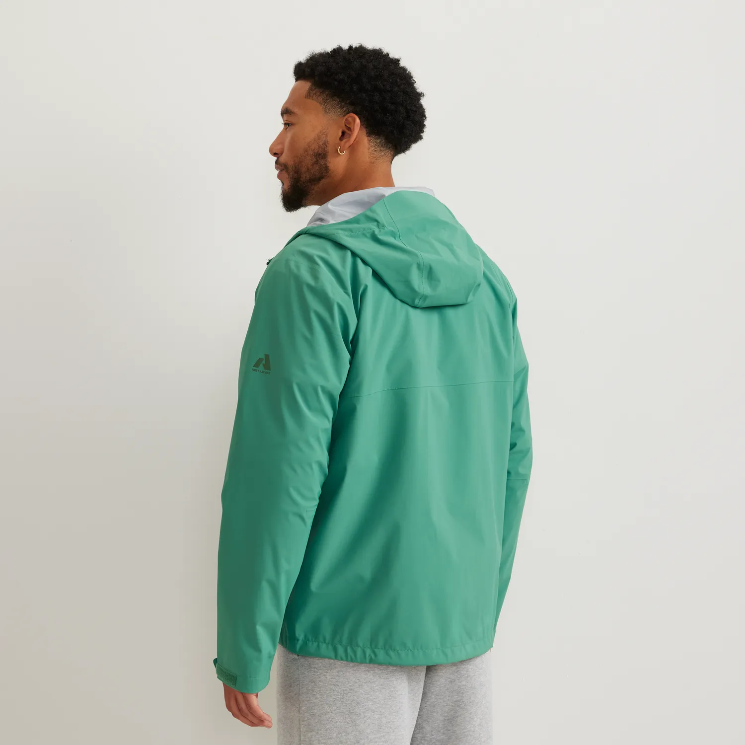 Eddie Bauer Cloud Cap 3L geaca ploaie barbati verde impermeabila